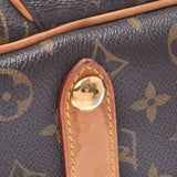 LOUIS VUITTON ルイヴィトン モノグラム ガリエラPM ブラウン M56382 レディース モノグラムキャンバス ショルダーバッグ Bランク 中古 銀蔵