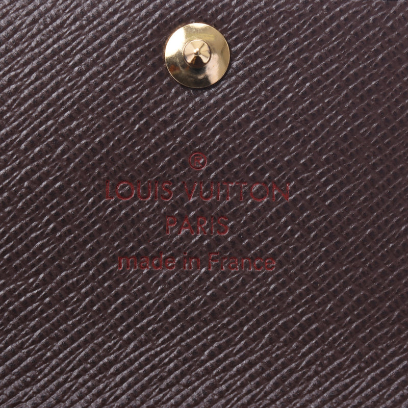 LOUIS VUITTON Louis Vuitton Damier 6 Key Case Brown N62630 Unisex Damier Canvas Key Case Shindo Used Ginzo