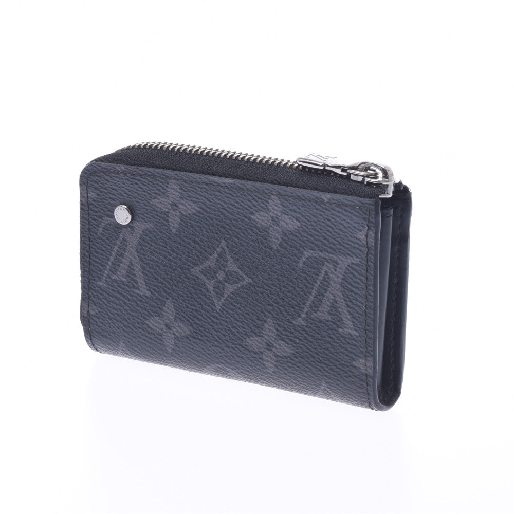 LOUIS VUITTON ルイヴィトン モノグラム エクリプス カーキーケース 黒/グレー M64430 メンズ キーケース Bランク 中古 銀蔵