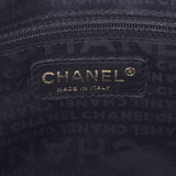 CHANEL Chanel Coco mark tote bag black women's caviar skin handbag B-rank second-hand silver