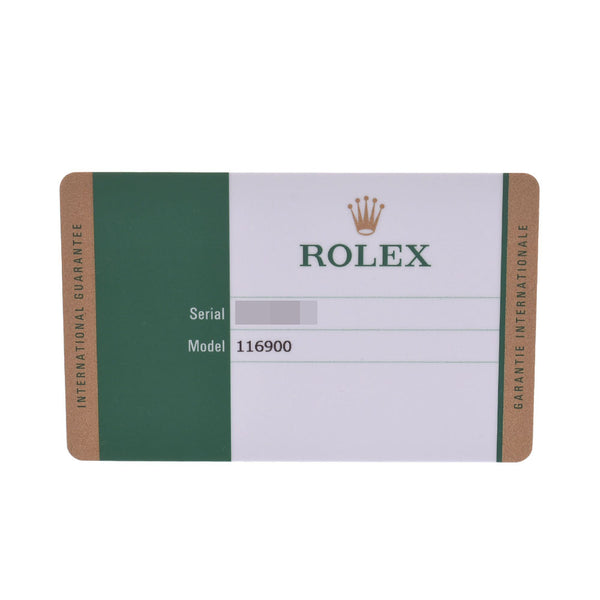 ROLEX Rolex [cash special price] air King 116900 men's SS watch self-winding watch lindera board-free silver storehouse