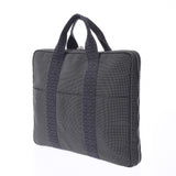 HERMES Hermes Eellein PC Case Gray Unissex Canvas Handbag AB Rankaidingura