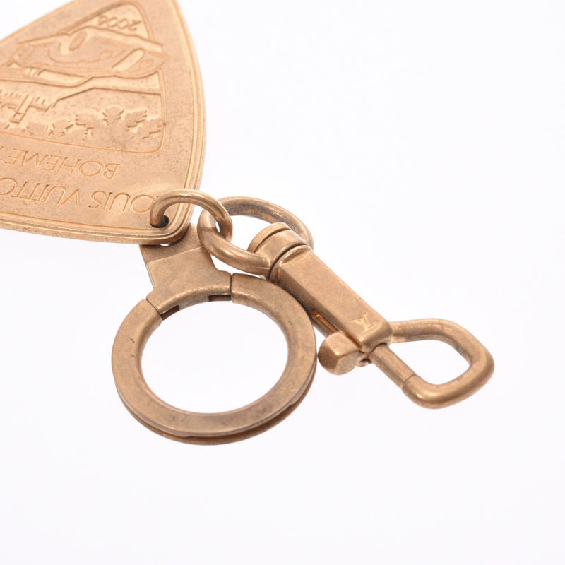Louis Vuitton - Boheme Run Gold Keychain