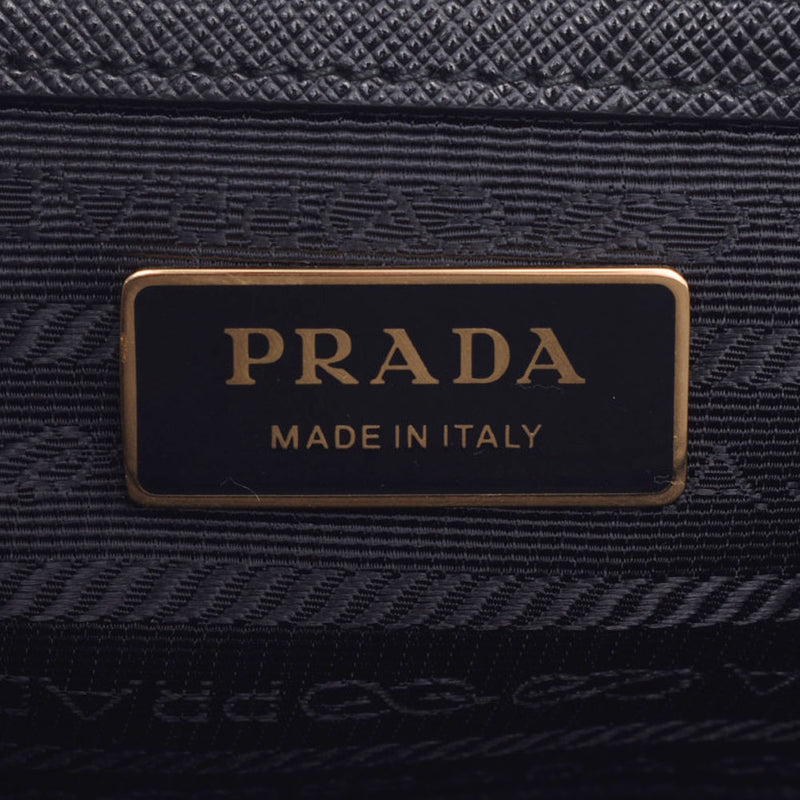 PRADA プラダ ガレリア 黒(NERO) 1BA863 レディース サフィアーノ 2WAYバッグ 新品 銀蔵