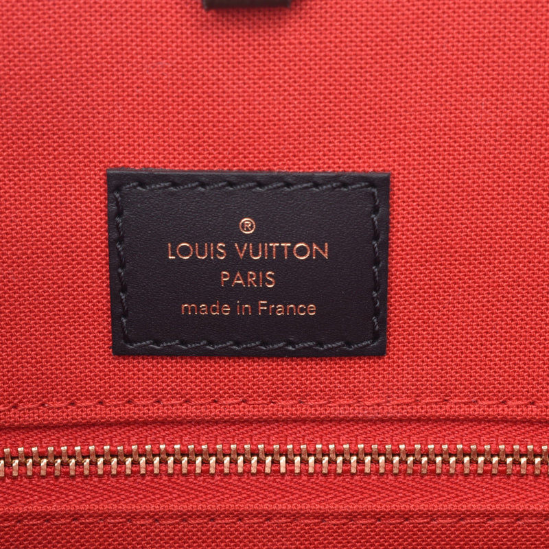 LOUIS VUITTON ルイヴィトン ジャイアントモノグラム リバース オンザゴーGM 2WAYトートバッグ ブラウン M44576 ユニセックス 2WAYバッグ 新同 中古 銀蔵