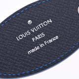 LOUIS VUITTON Louis Vuitton Portovle Article de Voyage Navy Silver Fittings M69669 Men's Leather Keychain A Rank Used Ginzo