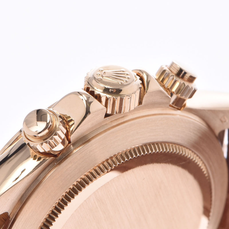 ROLEX 劳力士代托纳 16518 男士 YG/ 皮革手表自动绕组反向 6/ 白色表盘 A 级二手银藏