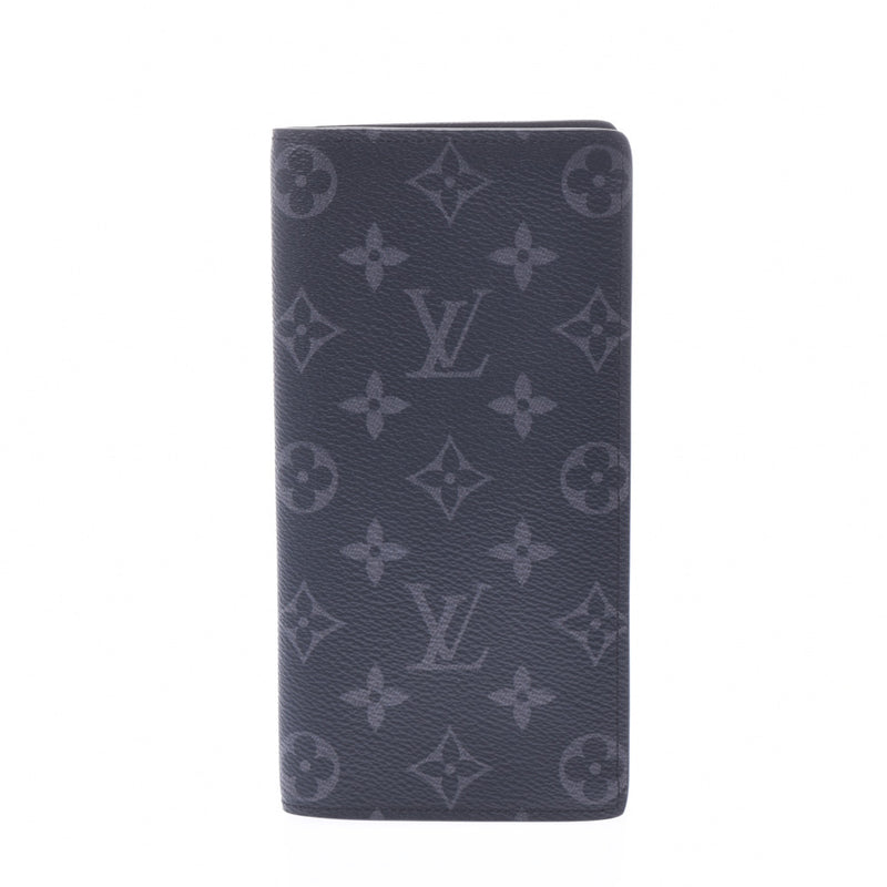 小物Louis Vuitton モノグラムエクリプス ポルトフォイユ ブラザ 長財布