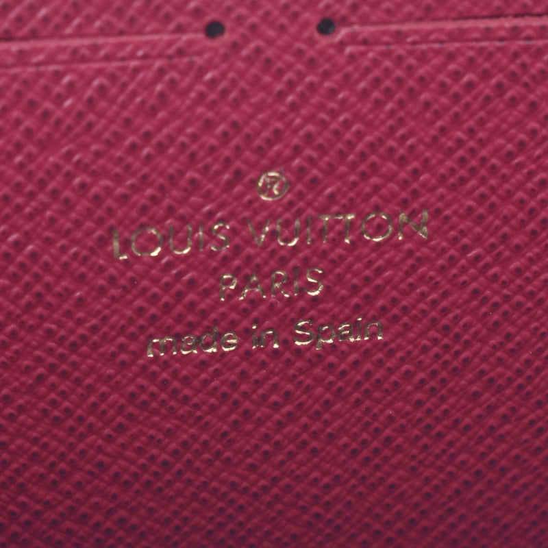 LOUIS VUITTON路易威登Monogram Portofeuille Clemence紫红色M60742中性钱包未使用Ginzo