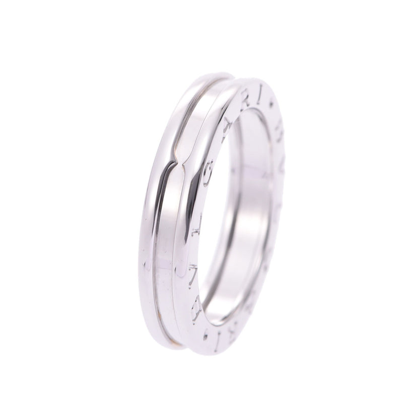 BVLGARI Bulgari B-ZERO ring #59 size XS 18.5 unisex K18WG ring, ring A rank used silver storehouse