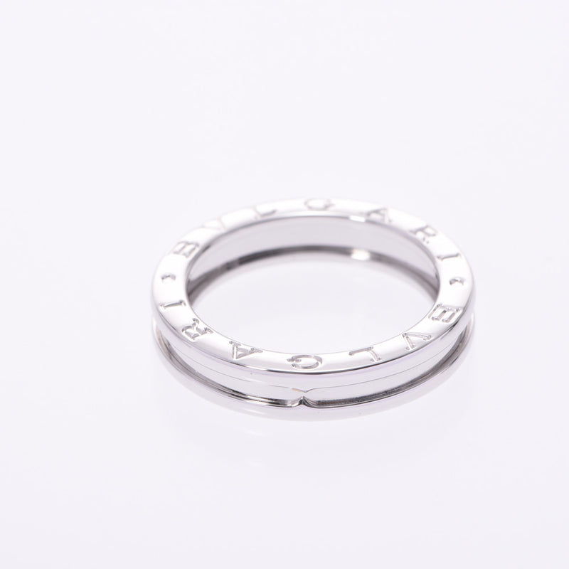 BVLGARI Bulgari B-ZERO ring #59 size XS 18.5 unisex K18WG ring, ring A rank used silver storehouse