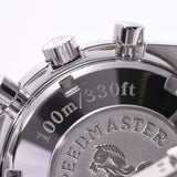 The OMEGA Omega Speed Master Date 3210.50 Menz, SS, watch, black, literally, black, AB, rank, used silver.