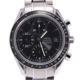 The OMEGA Omega Speed Master Date 3210.50 Menz, SS, watch, black, literally, black, AB, rank, used silver.