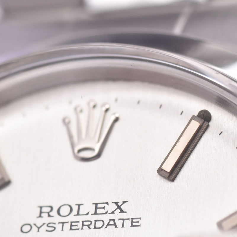 ROLEX ロレックス オイスターデイト プレシジョン 6694 ボーイズ SS 腕時計 手巻き シルバー文字盤 ABランク 中古 銀蔵