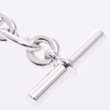 Hermes crunaux silver hardware Unisex Bracelet a