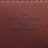 LOUIS VUITTON Louis Vuitton Monogram Zippy Coin Purse Brown M60067 Unisex Coin Case AB Rank Used Ginzo