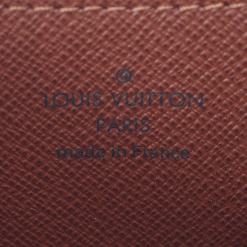 LOUIS VUITTON Louis Vuitton Monogram Zippy Coin Purse Brown M60067 Unisex Coin Case AB Rank Used Ginzo