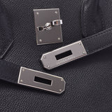 HERMES Birkin 35 black silver metal fittings □I stamped (around 2005) Unisex Vow Epson handbag B rank used Ginzo