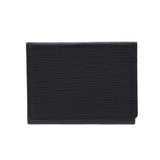 LOUIS VUITTON Epi Amberop Cult de Visitt Business Card Holder Noir (Black) M60652 Unisex Leather Card Case B Rank Used Ginzo
