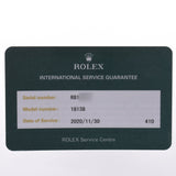 ROLEX Rolex Day Date Bezel / Lug Diamond 18138 Men's YG Watch Automatic Wound Enamel Diamond A-Rank Used Silgrin