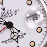 劳力士劳力士资源管理器2EX2氚单呼吸16570男式SS手表自动上链白色表盘等级用银股票