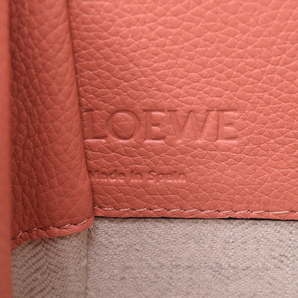 ロエベハンモック ドローストリング ミディアム ピンクチューリップ レディース レザー 2WAYバッグ LOEWE 中古 – 銀蔵オンライン