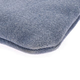 CHANEL蓝色中性牛仔布亮片手拿包B等级二手Ginzo