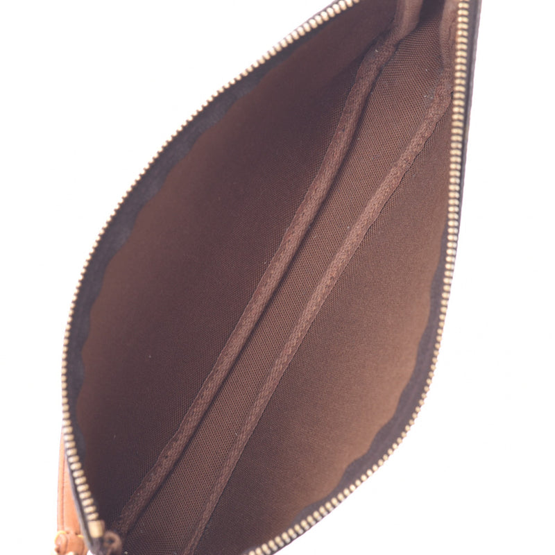 LOUIS VUITTON Monogram Pochette Accessory Brown M40712 Ladies Monogram Canvas Accessory Pouch B Rank Used Ginzo