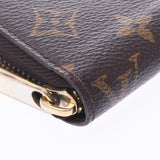 Louis Vuitton Monogram zippy Wallet Brown m42616 Unisex Monogram canvas Wallet