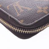 Louis Vuitton Monogram zippy Wallet Brown m42616 Unisex Monogram canvas Wallet