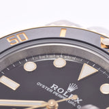 ROLEX 劳力士 [现金特价] 潜艇日期 126613LN 男士 K18YG/SS 手表自动绕组黑色表盘未使用银藏
