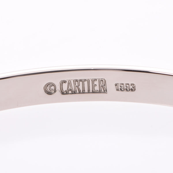 Cartier Cartier Love Bracelet # 19 Old Unisex K18WG Bracelet A-Rank Used Silgrin