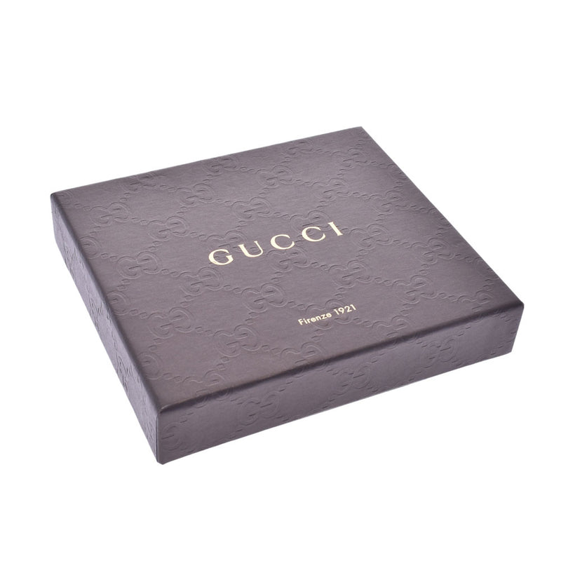 GUCCI Gucci Bi-Fold Wallet Bicolour Black /Green Men's Leather Wallet Unused Ginzo