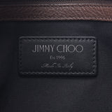 Jimmy Choo Jimmy Choo Saville Brown男士皮革手提袋A-Rank使用Silgrin