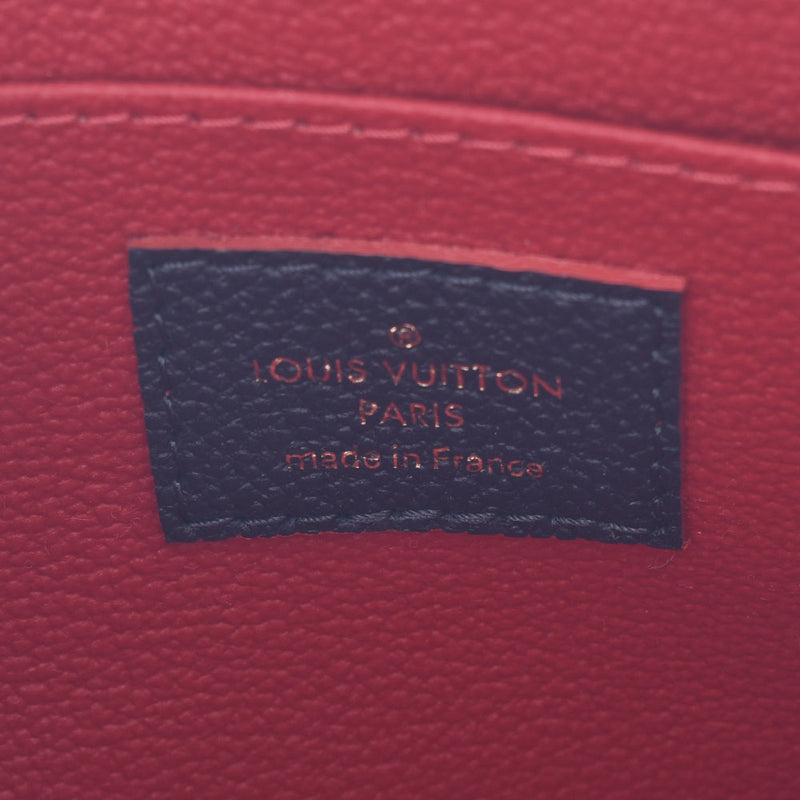 Louis Vuitton Ann Pranto Pochette Cosmetic 14145 Marine Rugu