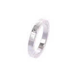 Cartier Cartier Ranier Ring # 52 12 Unisex K18WG Ring / Ring A Rank Used Silgrin