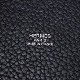 HERMES エルメス ピコタンロック MM 黒 シルバー金具 □O刻印(2011年頃) レディース トリヨンクレマンス ハンドバッグ Bランク 中古 銀蔵