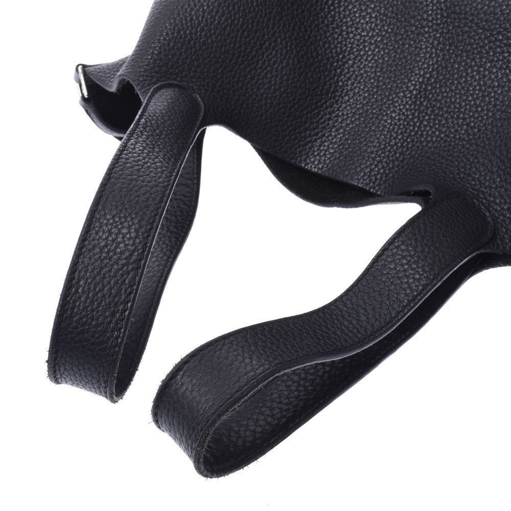 エルメスピコタンロック MM 黒 シルバー金具 □O刻印(2011年頃)刻印