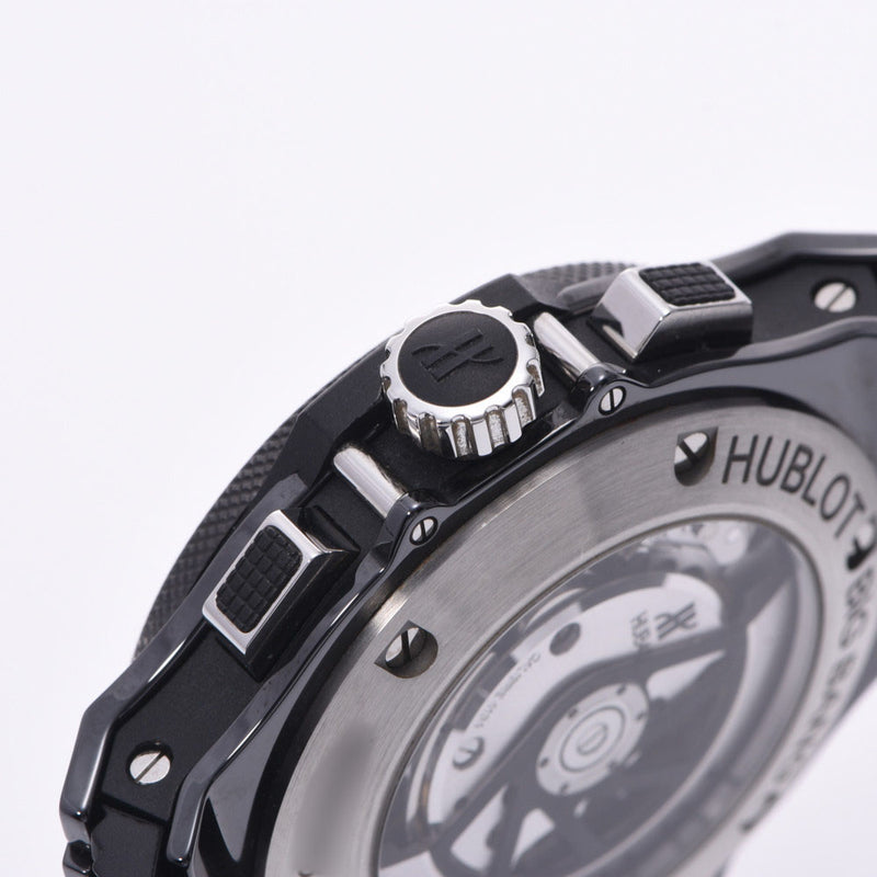 Hublot Ublo Big Bang Black Magic 301.cx.130.rx男士钛/橡胶手表自动黑色文件A-Rank使用的水池