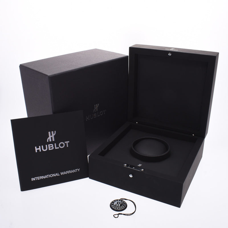 HUBLOT Hublot Big Bang Black Magic 301.CX.130.RX Men's Titanium/Rubber Watch Automatic Black Dial A Rank Used Ginzo