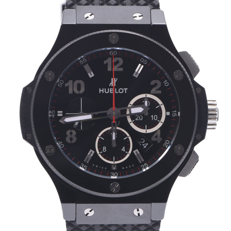 HUBLOT Hublot Big Bang Black Magic 301.CX.130.RX Men's Titanium/Rubber Watch Automatic Black Dial A Rank Used Ginzo