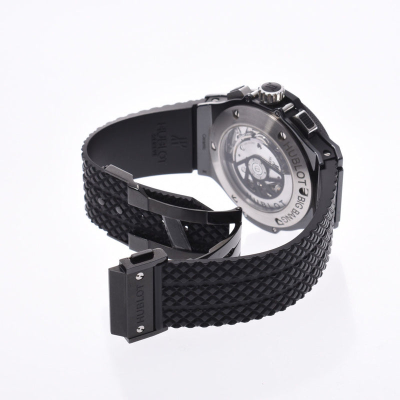 HUBLOT Hublot Big Bang Black Magic 301.CX.130.RX Men's Titanium/Rubber Watch Automatic Black Dial A Rank Used Ginzo