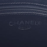 CHANEL Reprint Tote Black Silver Hardware Ladies Caviar Skin Tote Bag A Rank Used Ginzo