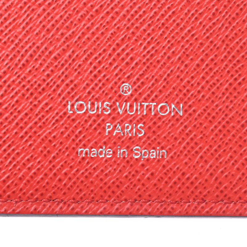 LOUIS VUITTON Louis Vuitton Epi Leather Wallet Braza Supreme Cocrico (Red/White) M67719 Unisex Epi Leather Wallet AB Rank Used Ginzo