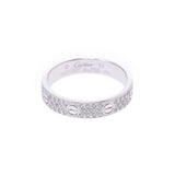 CARTIER Cartier Mini Lovely Pavedia #52 No.12 Ladies K18WG Ring Ring A Rank Used Ginzo