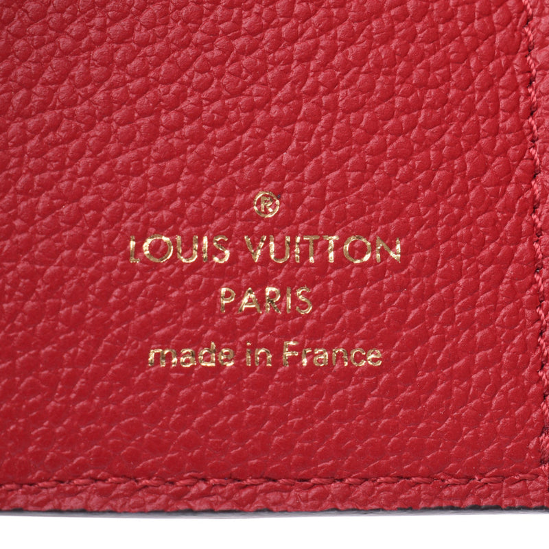 Louis Vuitton Louis Vuitton Monogram Amplit Portfoille Zoe Scarlet（Red）M58879男女皆宜的皮革三折钱包新款Sanko Silver