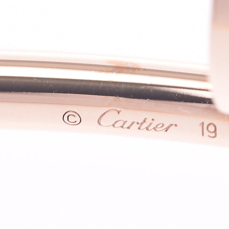 CARTIER カルティエ ジュストアンクル ブレスレット #19 ユニセックス K18PG ブレスレット Aランク 中古 銀蔵