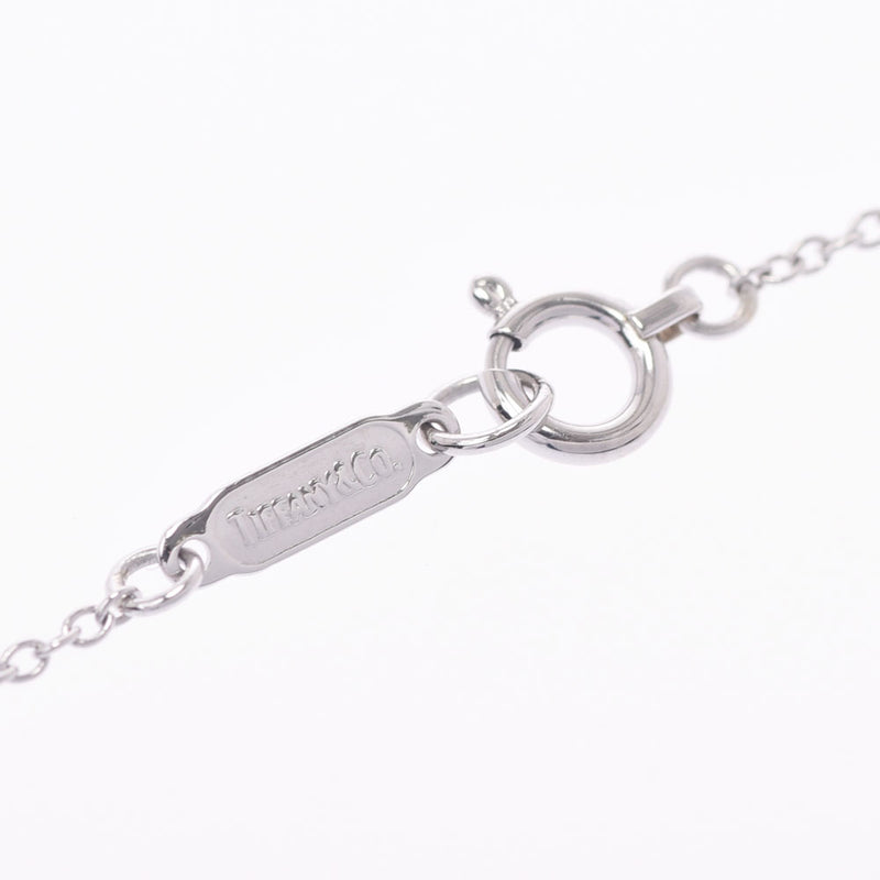 TIFFANY&Co. ティファニー スモールクロス ユニセックス PT950/ダイヤ ネックレス Aランク 中古 銀蔵