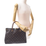 Louis Vuitton Louis Vuitton Monogram Pallas 2way Bag Noir M44064女性的Monogram Canvas手提包A级使用Silgrin