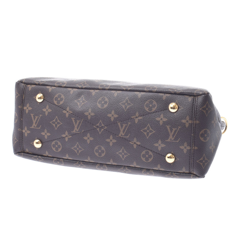 Louis Vuitton Louis Vuitton Monogram Pallas 2way Bag Noir M44064女性的Monogram Canvas手提包A级使用Silgrin